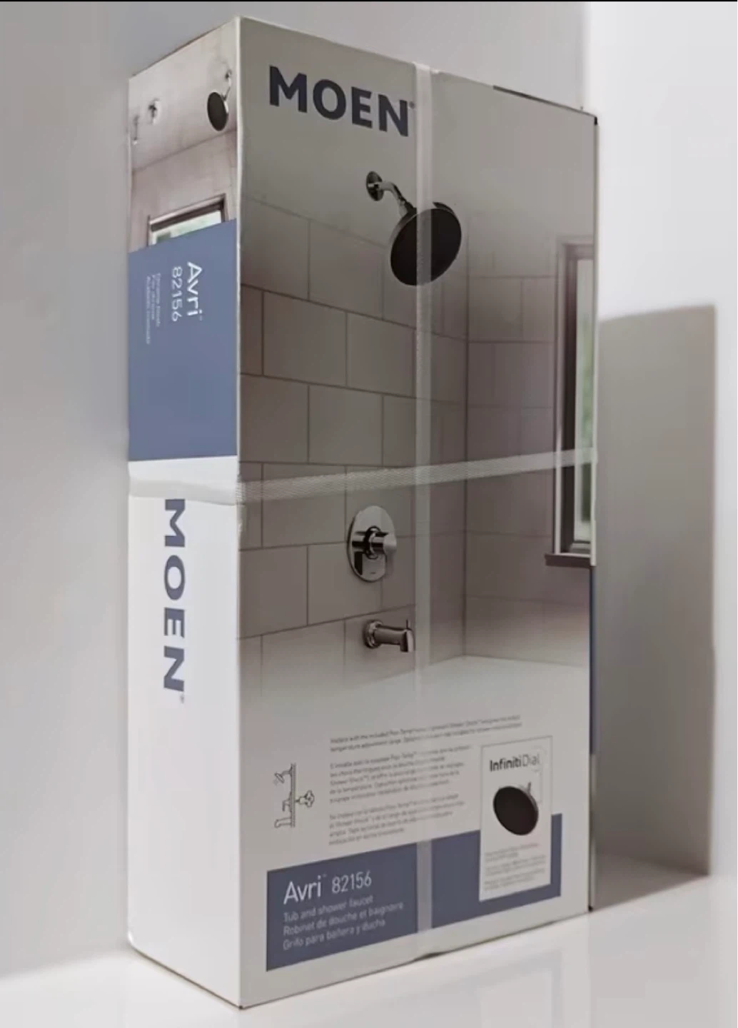 Moen Avri 82156 Tub and Shower Faucet Chrome - photo 3