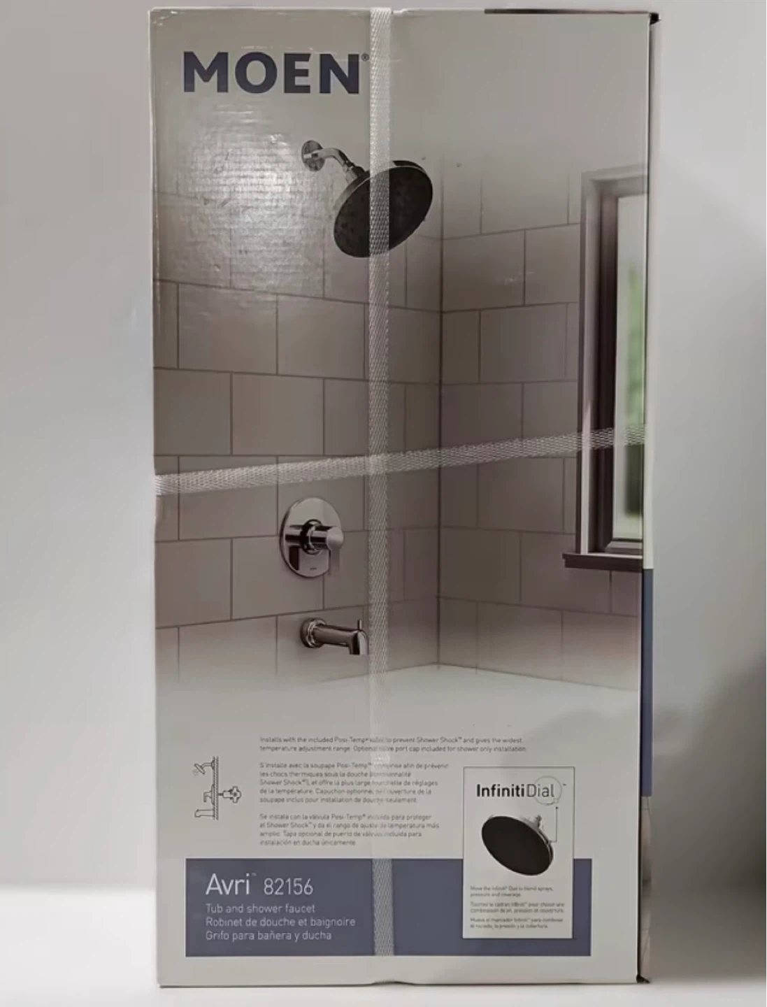 Moen Avri 82156 Tub and Shower Faucet Chrome - photo 2