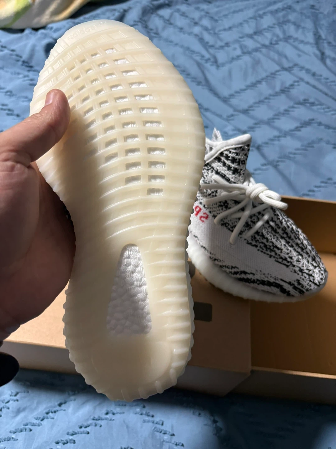 Adidas Yeezy Boost 350 V2 Zebra size 4,5,6,7.5,8,8.5 - photo 3