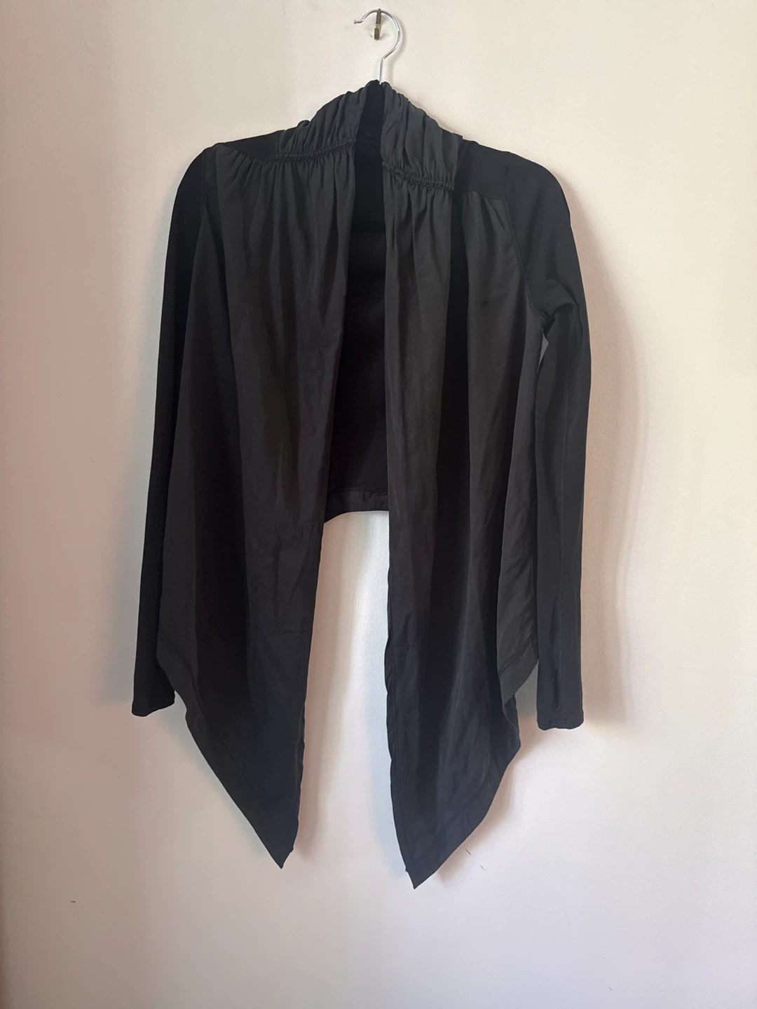 Lululemon Black Waterfall Cardigan