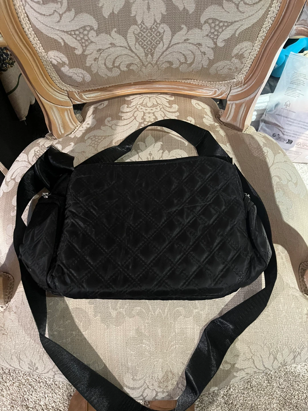 Quilted Black Shoulder Bag - photo 2