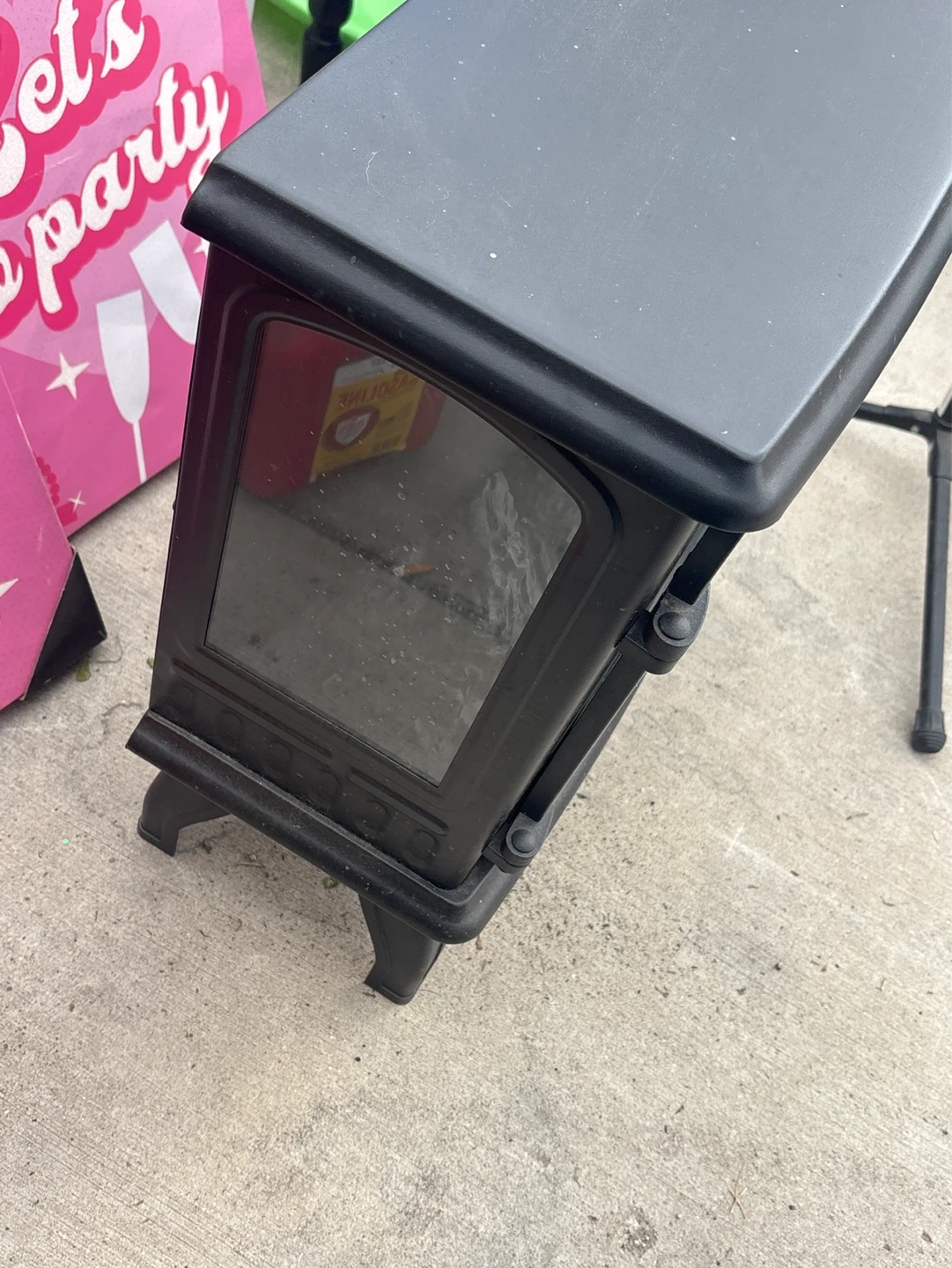 Small electric fire heater - photo 3
