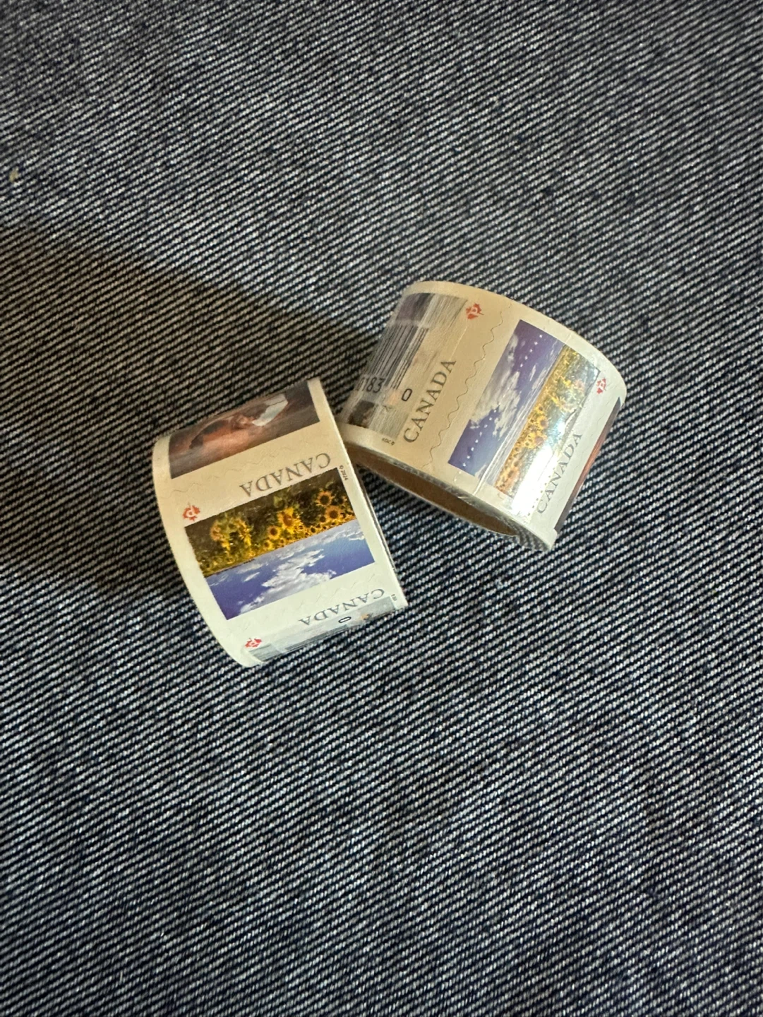 Canada Postage Stamp Rolls