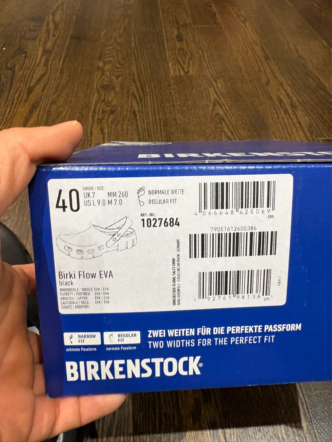 Birkenstock Birki Flow EVA Clogs Black Size 40 - photo 4
