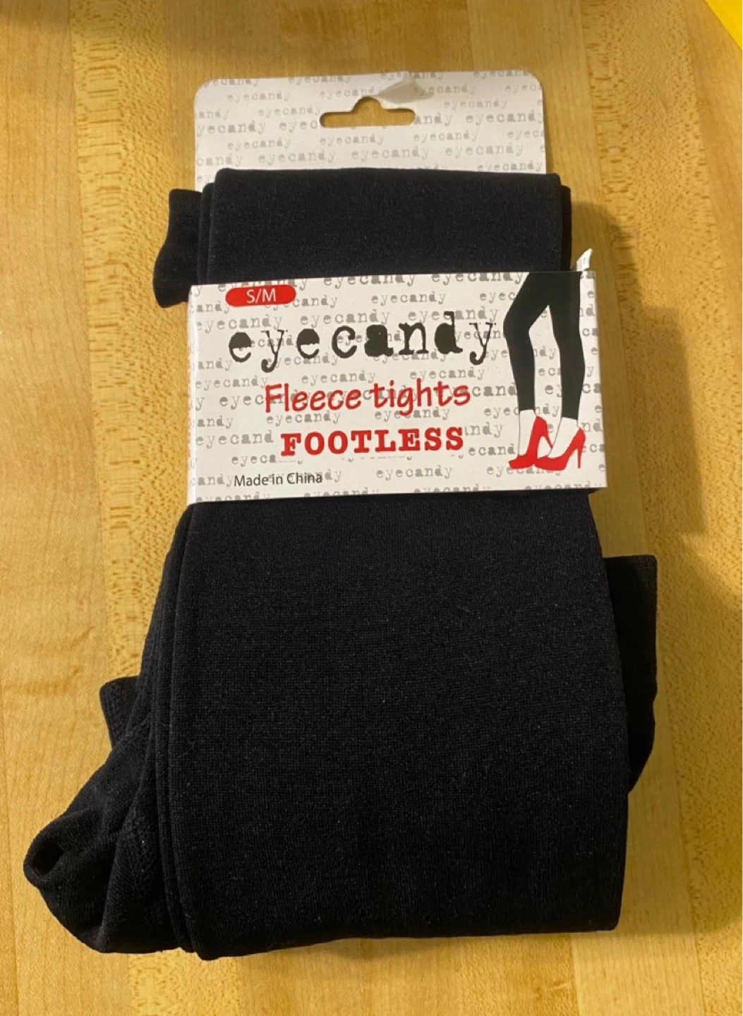 Fleece lined tights