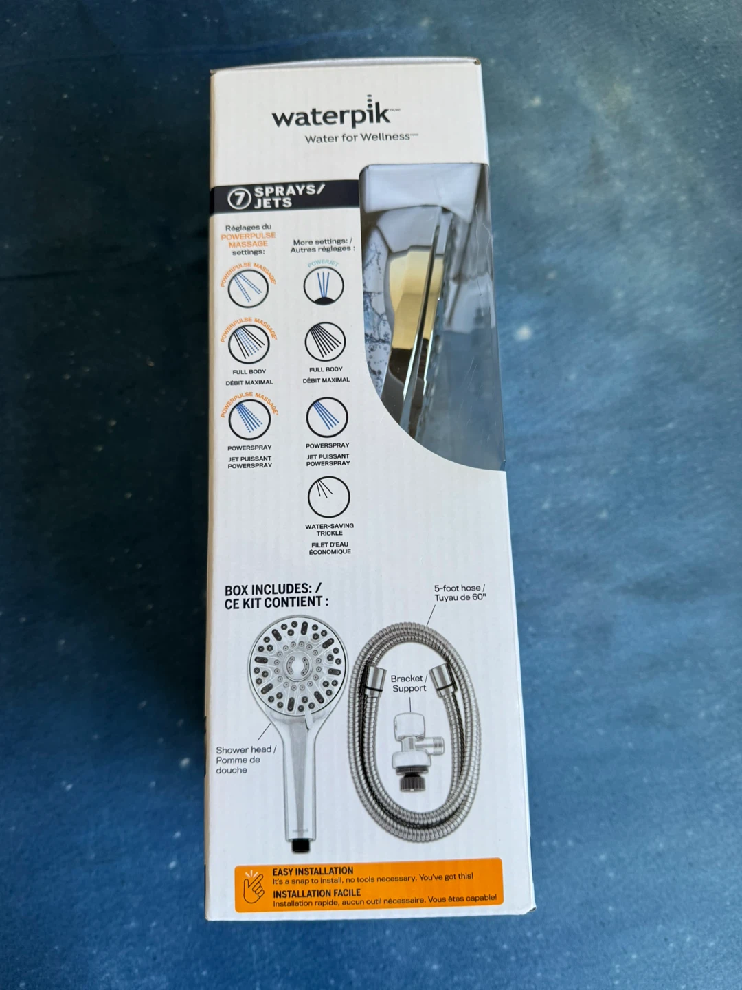 Waterpik ShowerClean Pro Handheld Shower Head - photo 3