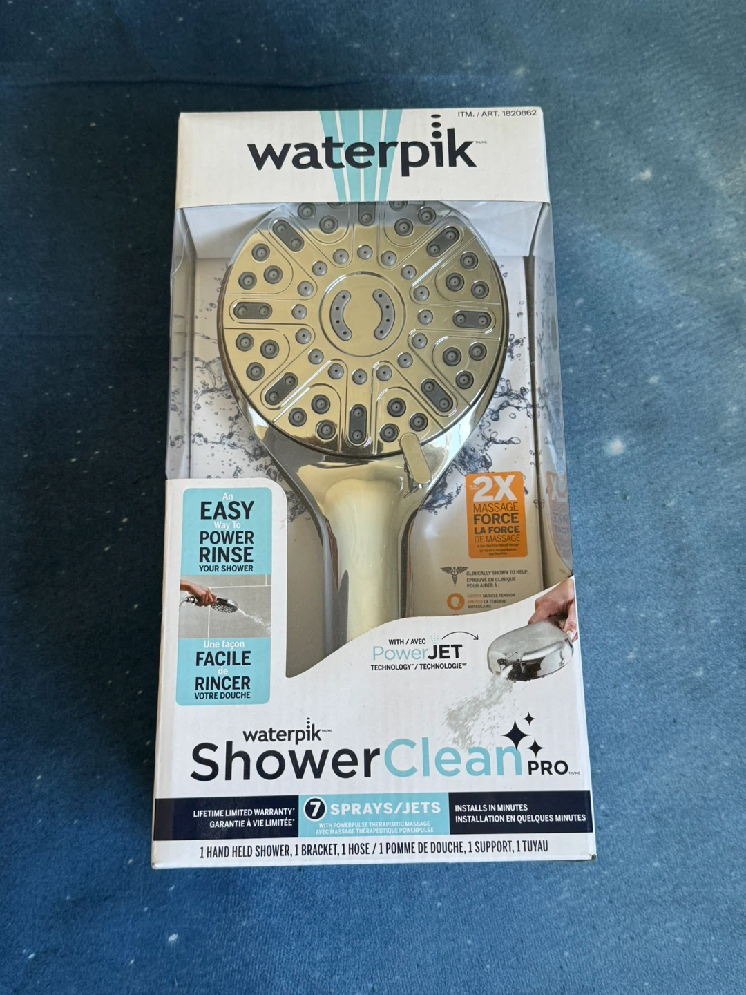 Waterpik ShowerClean Pro Handheld Shower Head