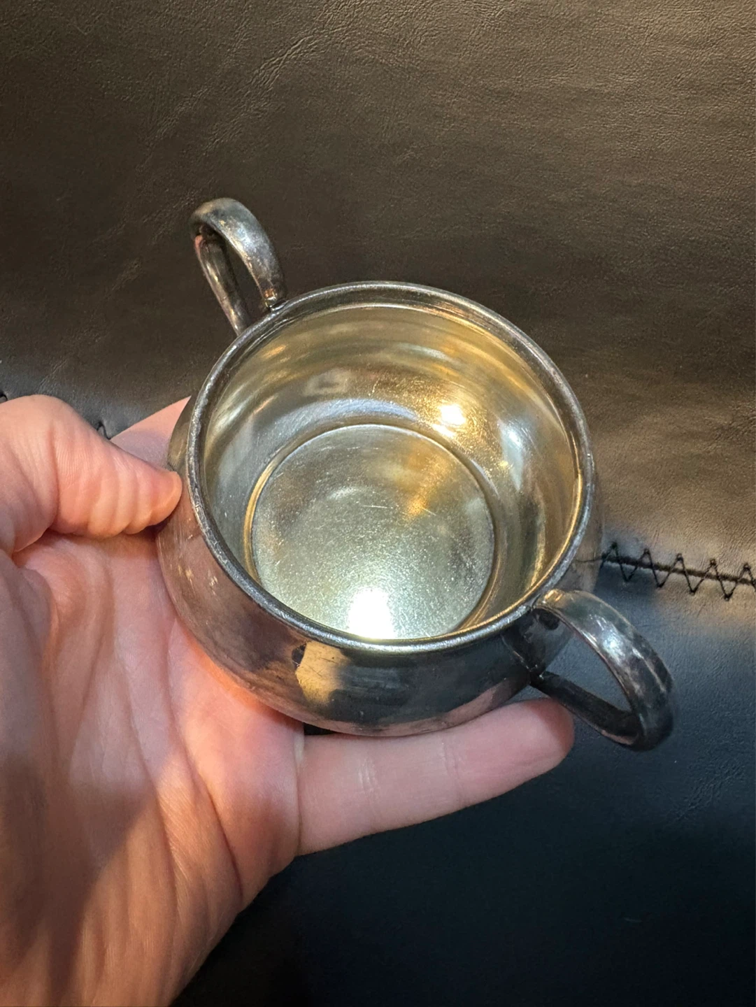 Forbes Plate Warranted Vintage Sugar Bowl #1024 - photo 2