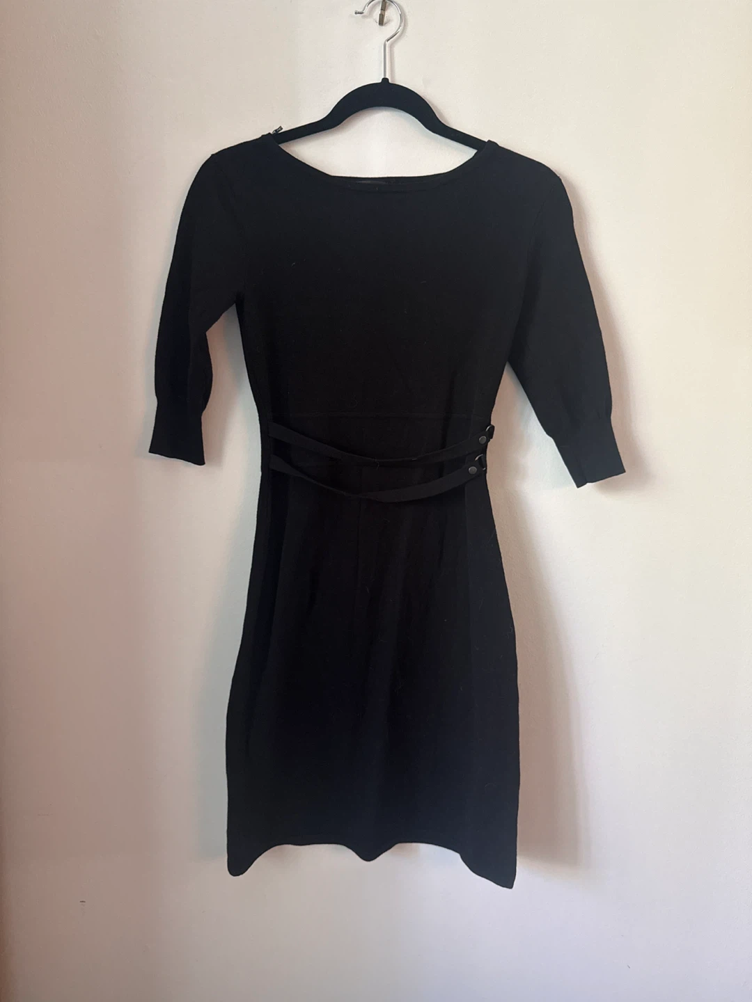 MEXX Metropolitan Black Sweater Dress with Belt