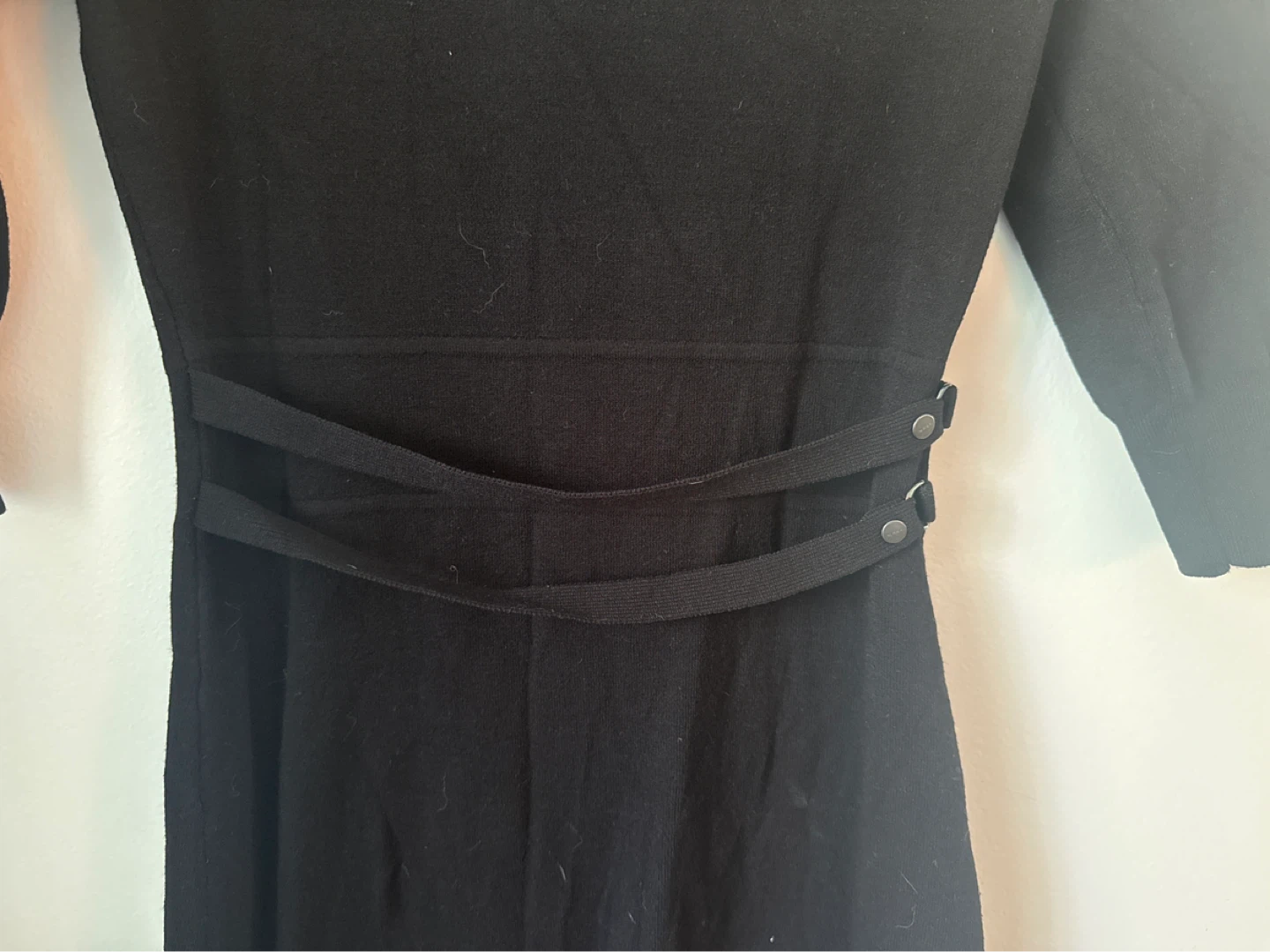 MEXX Metropolitan Black Sweater Dress with Belt - photo 2