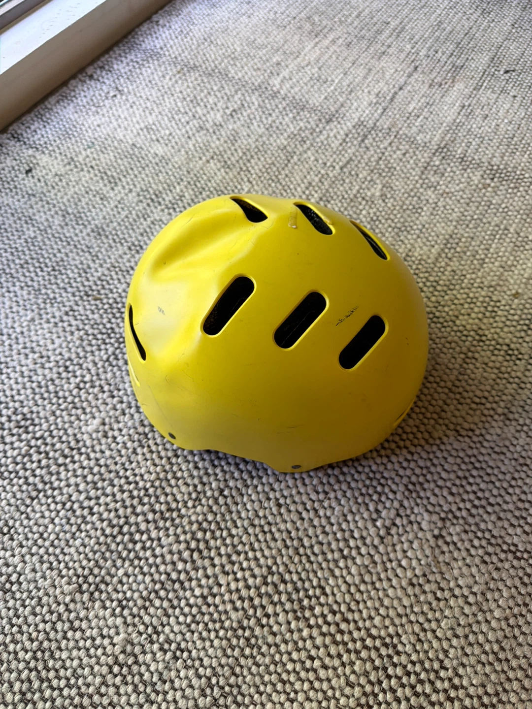 Yellow Youth Helmet