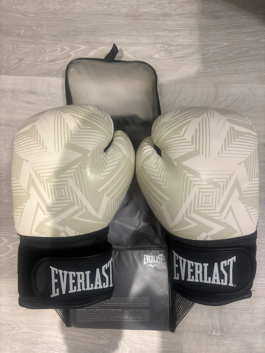 12 Oz Everlast Boxing Gloves with Bag