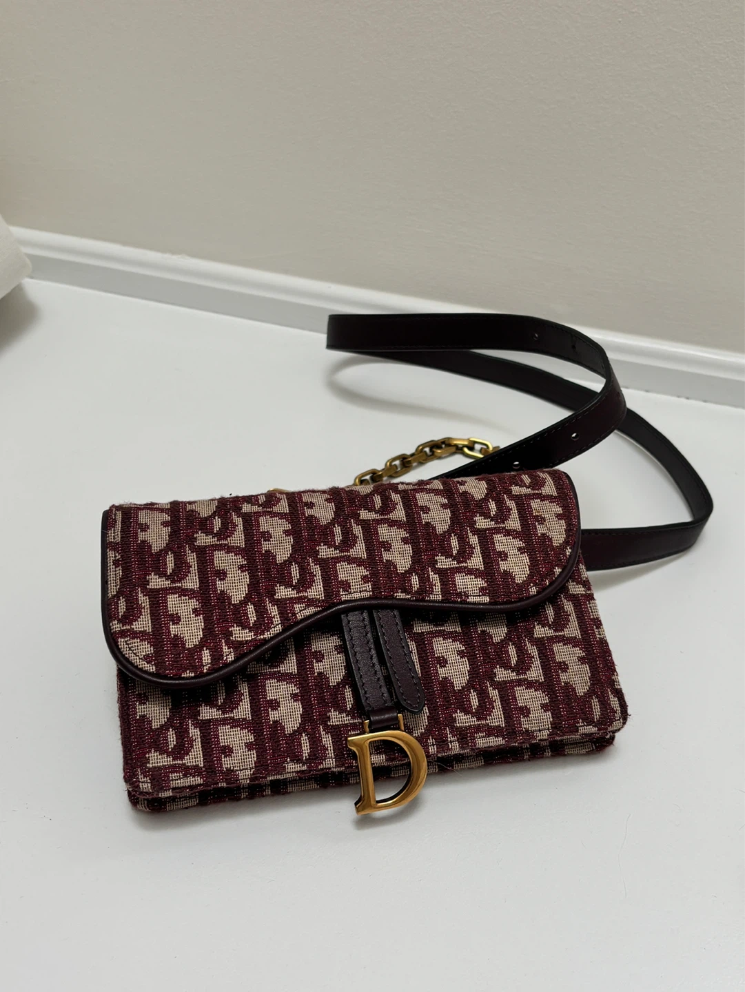 Christian Dior Saddle Crossbody Bag