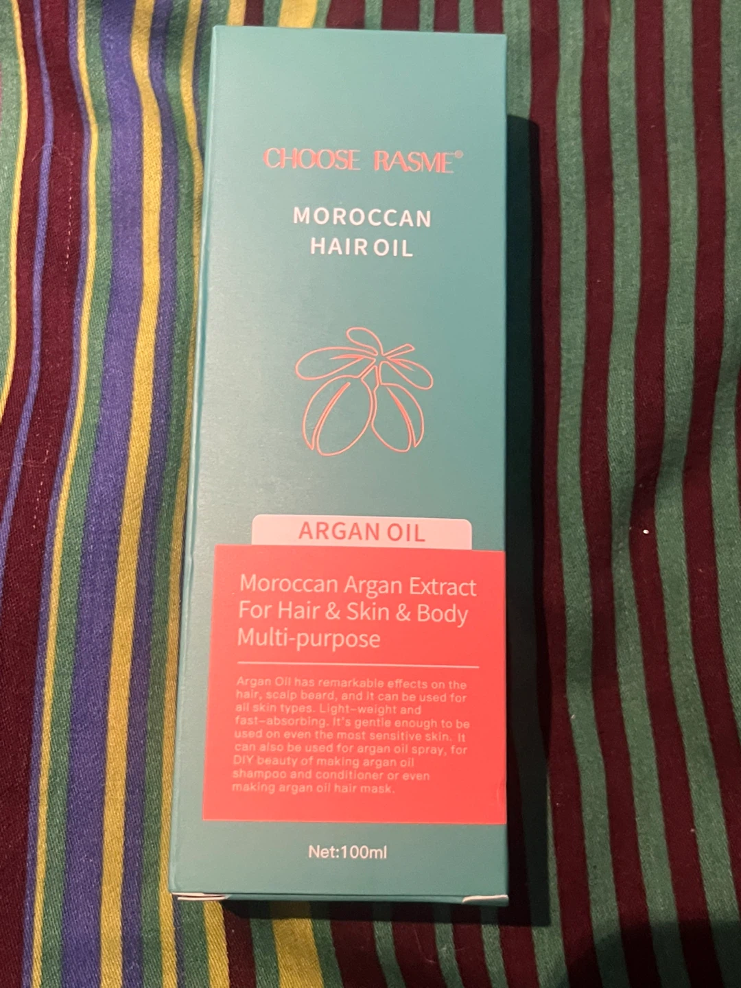 Rasme Moroccan Hair Oil - 100ml - photo 2