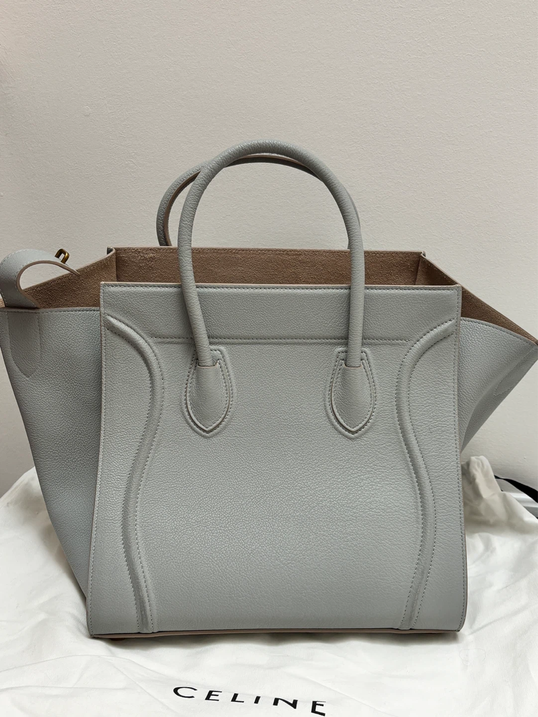 Celine Leather Tote Bag - photo 2