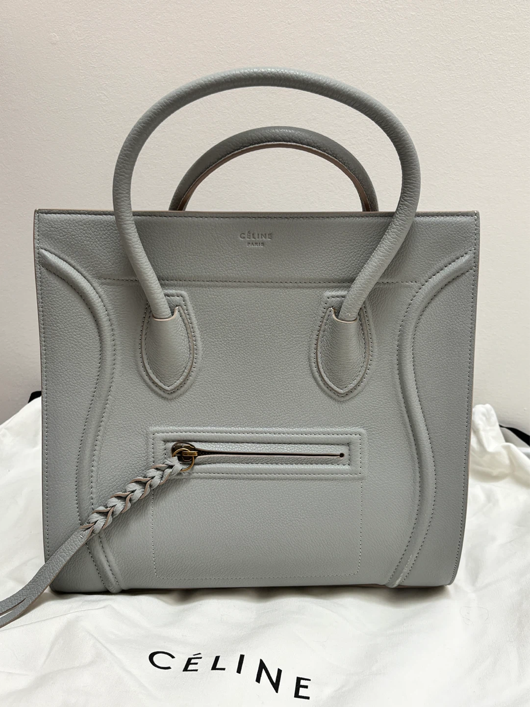 Celine Leather Tote Bag - photo 3