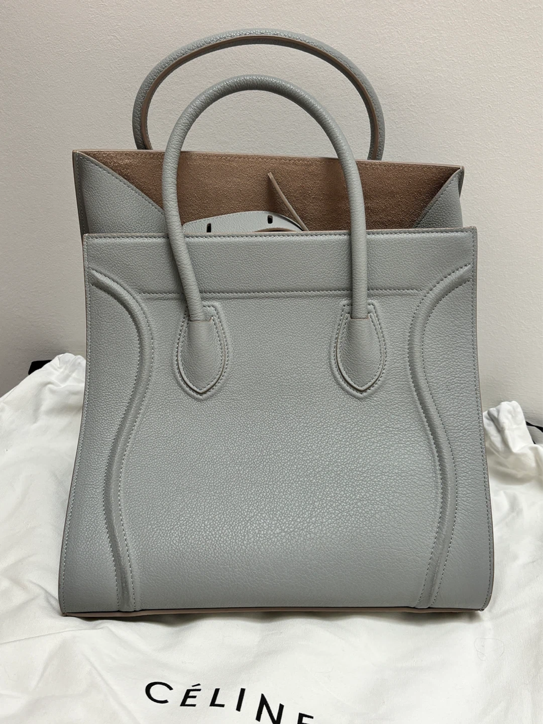 Celine Leather Tote Bag - photo 4