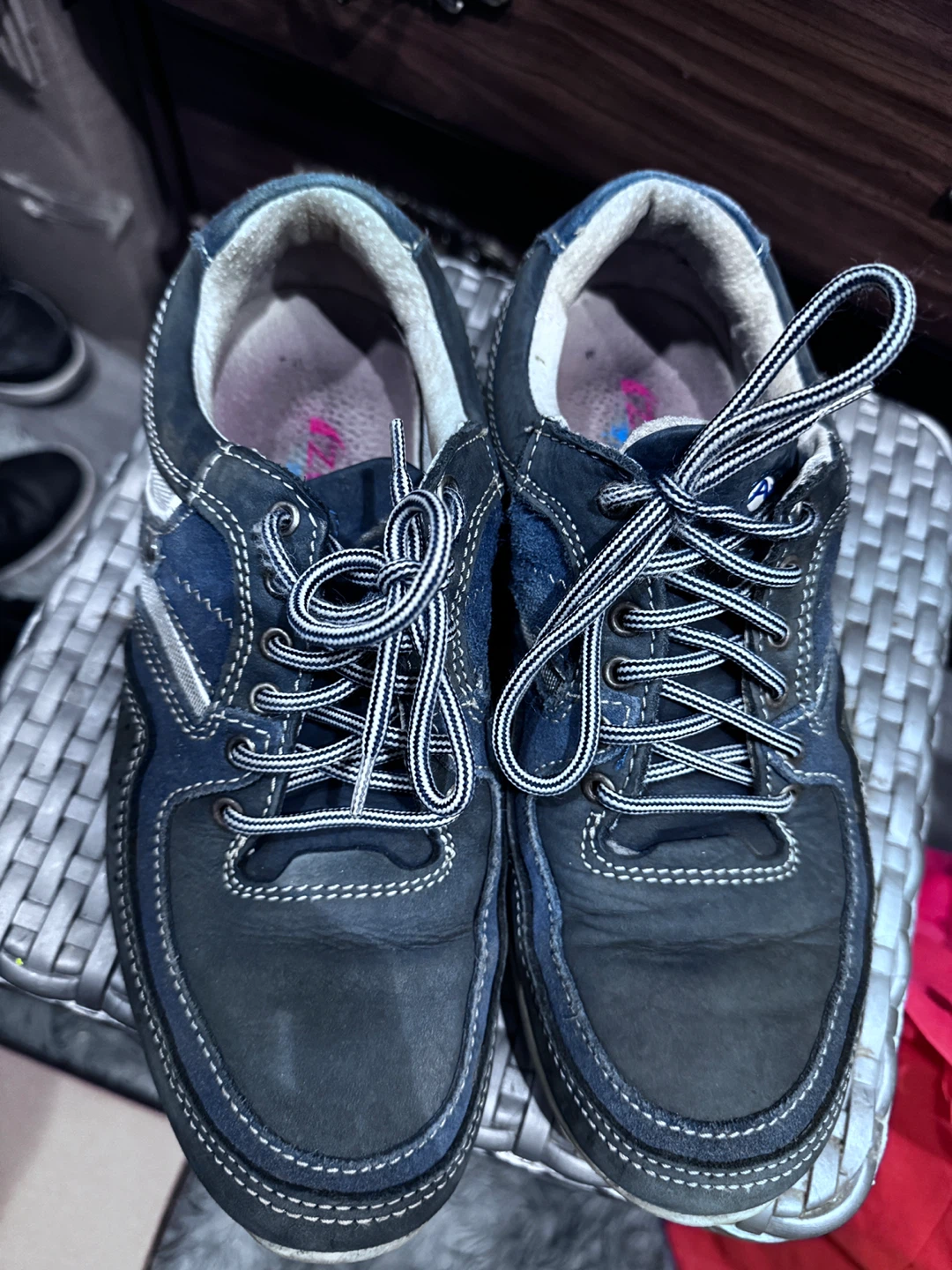 Men's Dark Blue Casual Shoes
