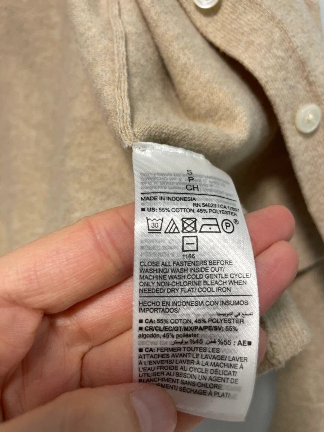 Old Navy Beige Cardigan Sweater - photo 3