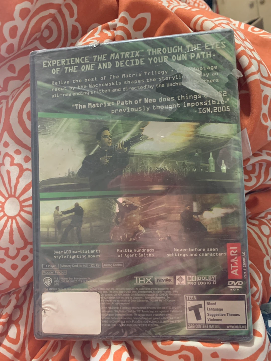 PlayStation 2 Game: The Matrix Path of Neo - photo 2