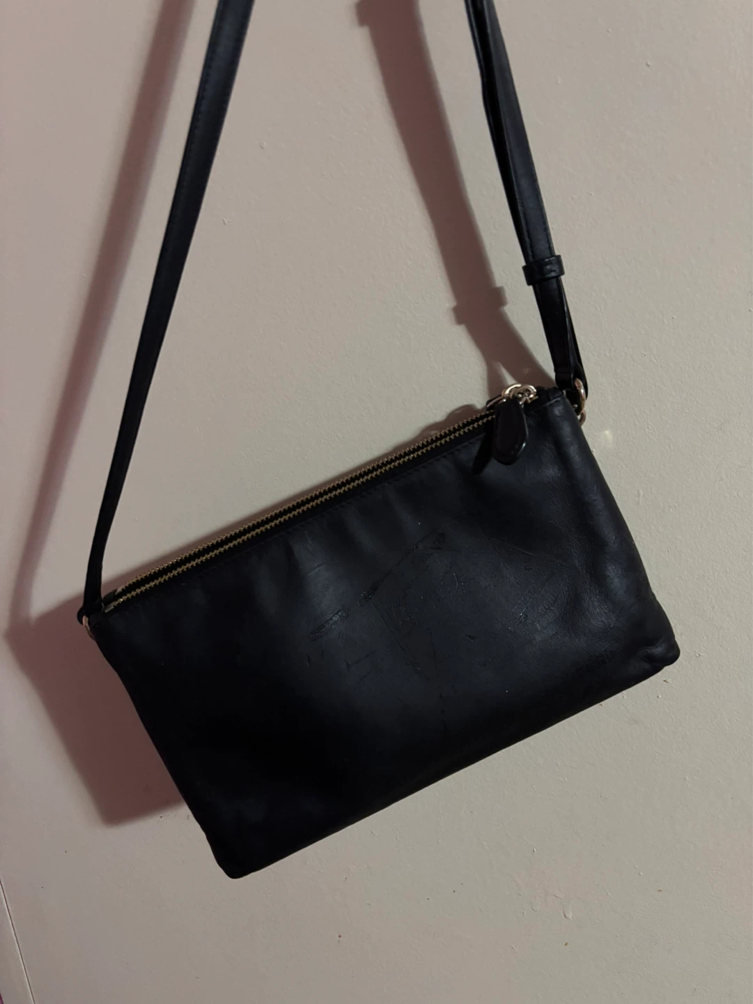 Coach Black Leather Crossbody Bag - photo 4