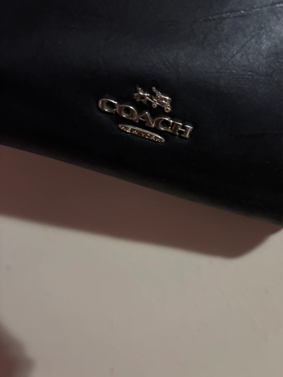 Coach Black Leather Crossbody Bag - photo 2