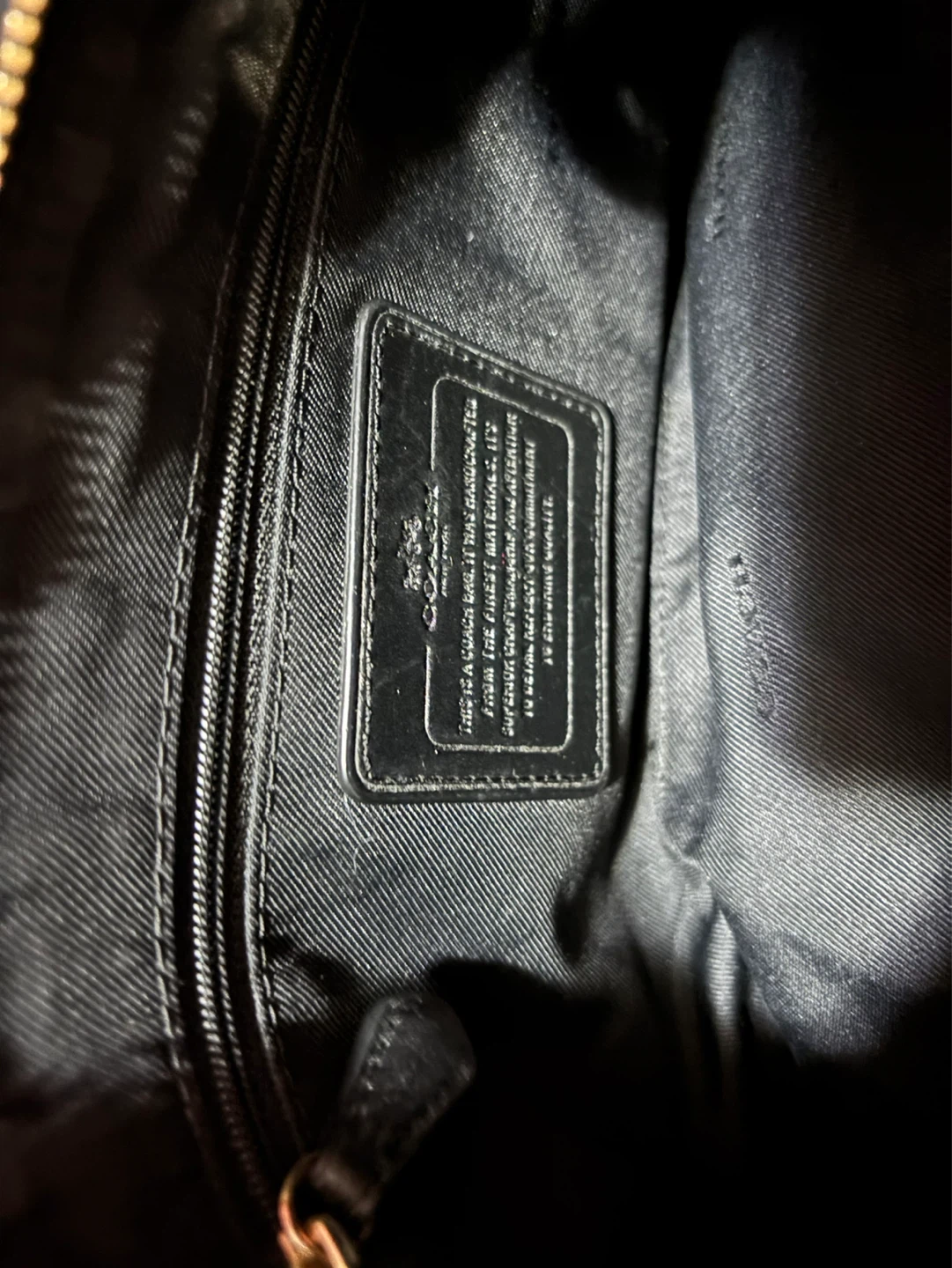 Coach Black Leather Crossbody Bag - photo 5