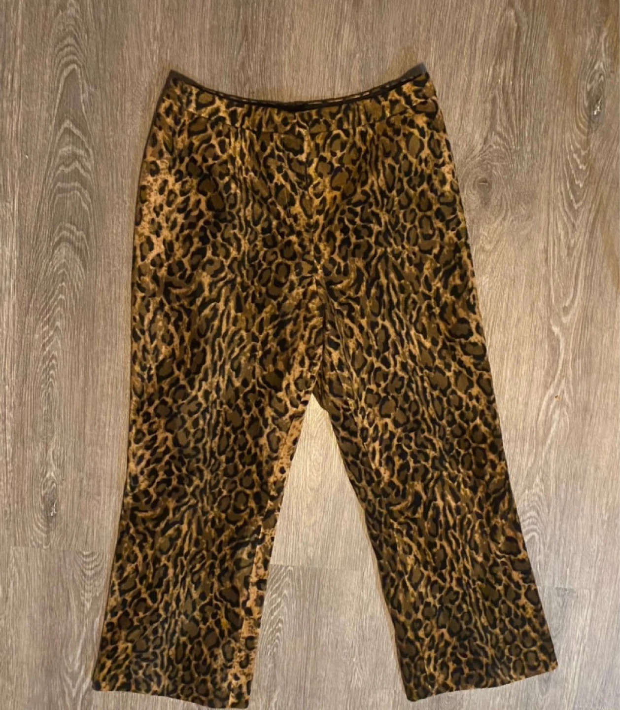 Vintage faux fur pants