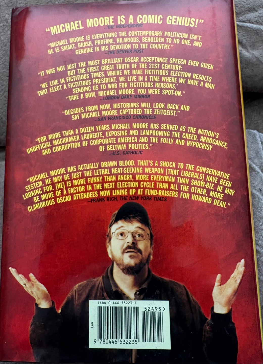 Michael Moore Dude, Where's My Country? Book - photo 2