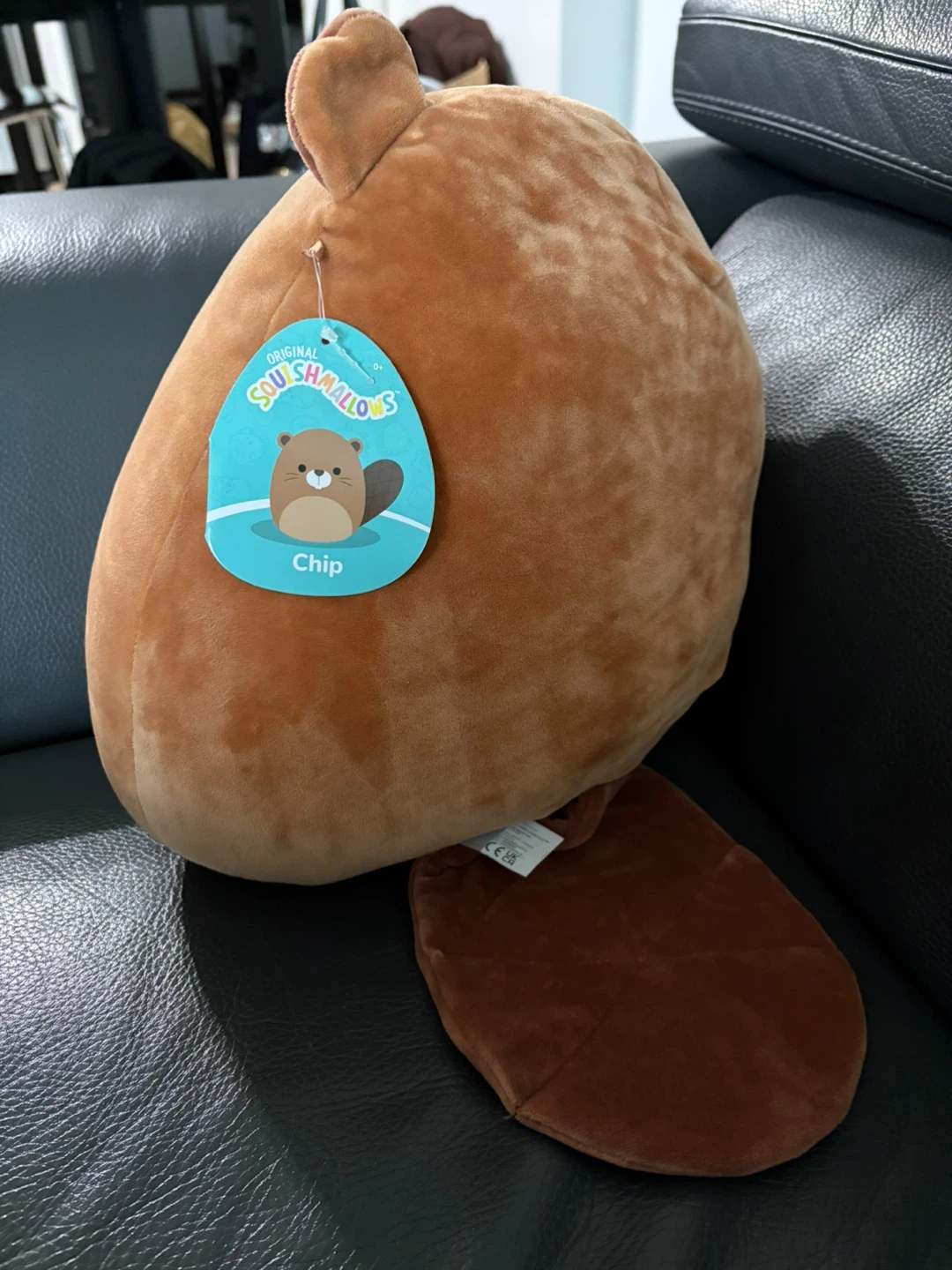 Squishmallows Chip the Beaver 12” Plush - NWT - photo 3