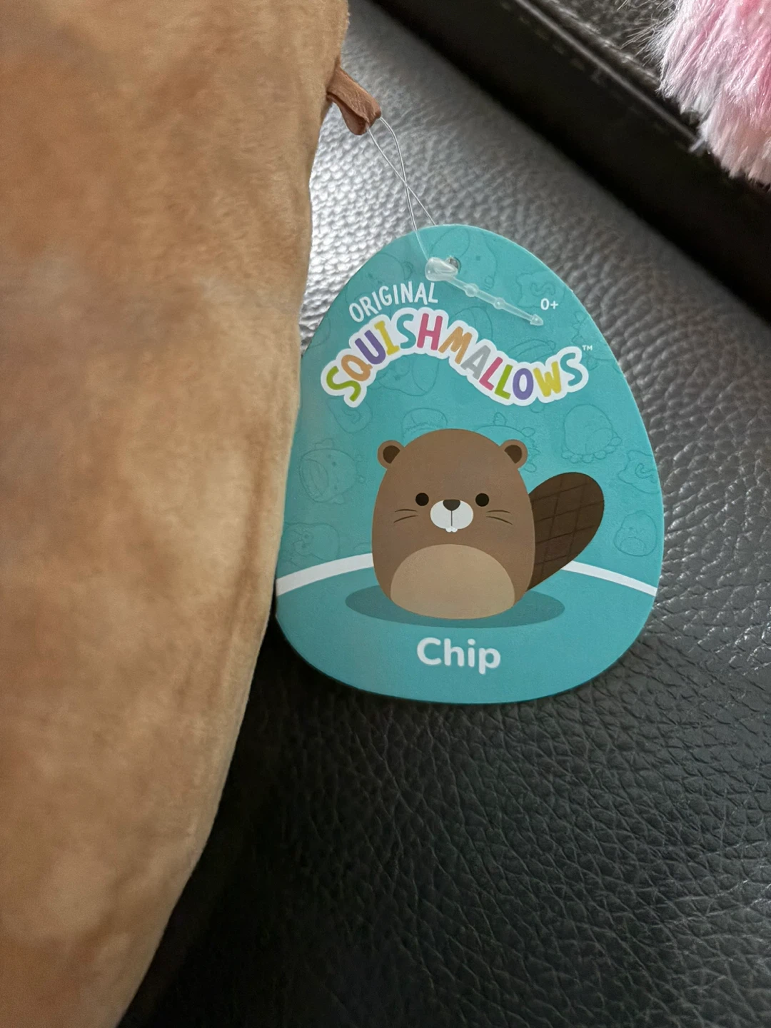 Squishmallows Chip the Beaver 12” Plush - NWT - photo 2