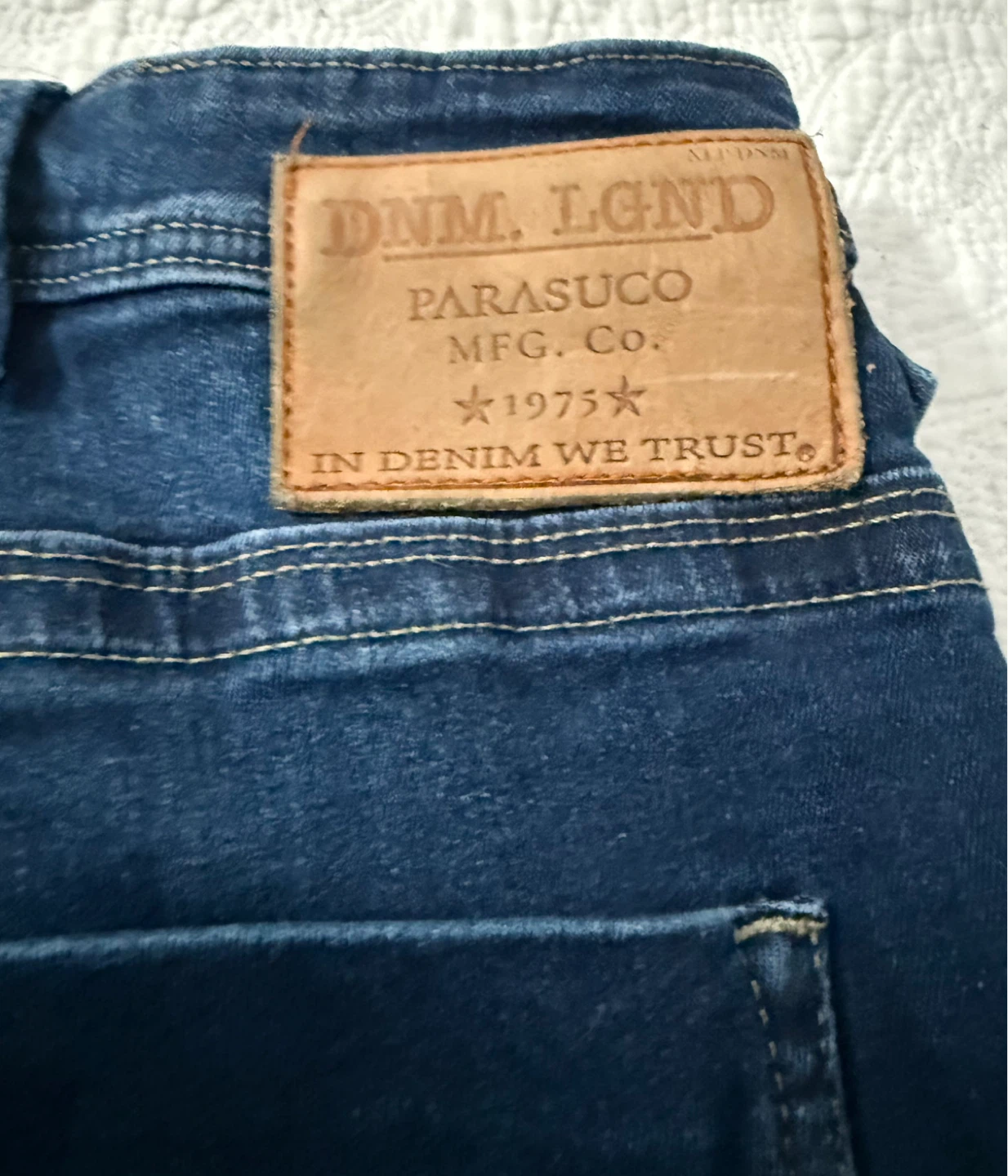 Parasuco DNM. LGND Men's Dark Wash Denim Jeans - photo 5