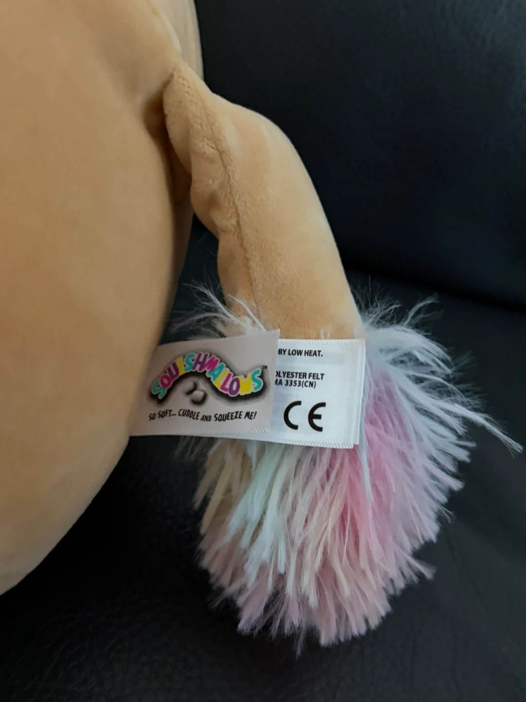 Squishmallows Rainbow Lion 12 “ Plush - NWT - photo 3
