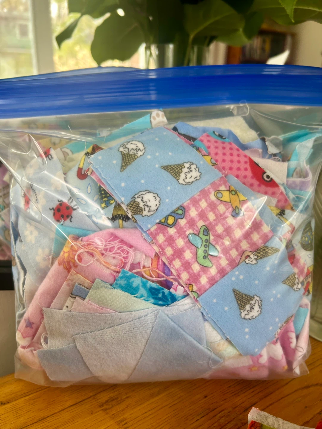 Flannelette Fabric Scraps Bundle - Children’s Prints - photo 2