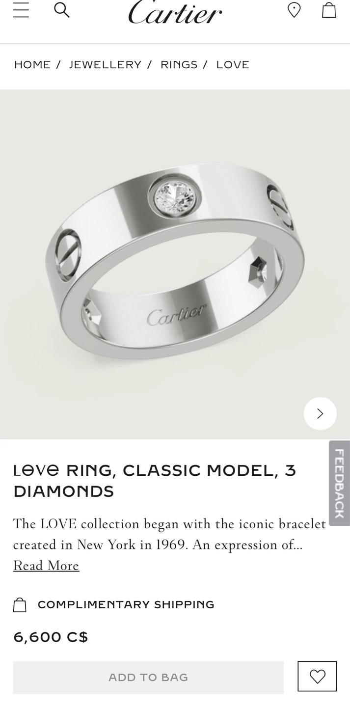 Cartier Love Ring with Diamonds - photo 2