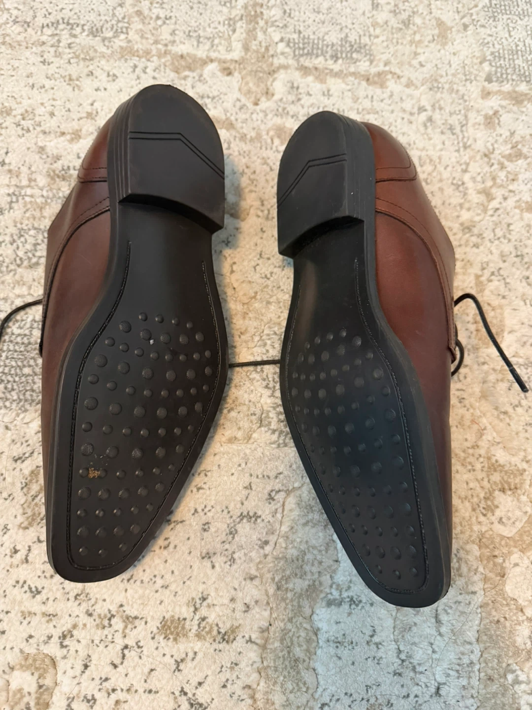 Joseph Abboud Brown Leather Dress Shoes - Size 7.5 - photo 2