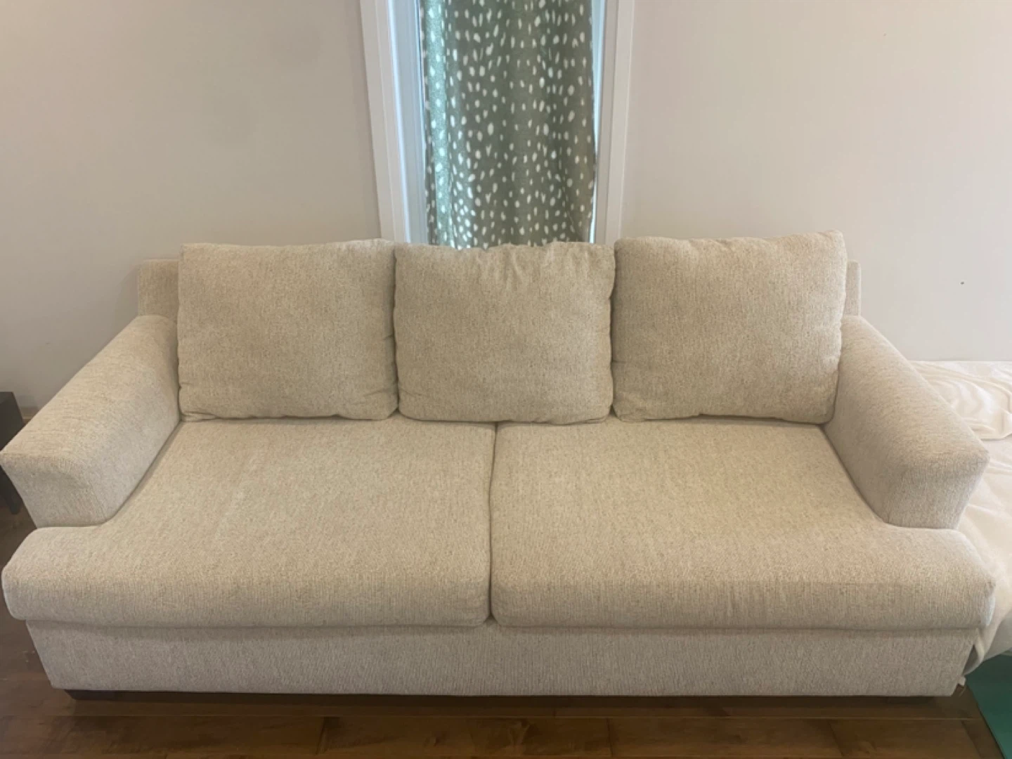 3-Seater Fabric Sofa, Accent Chair (Armchair) - photo 2