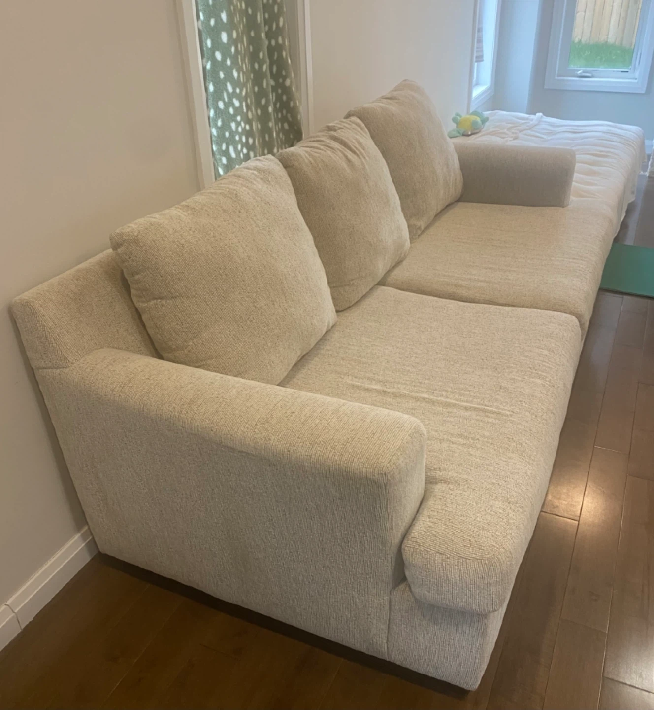 3-Seater Fabric Sofa, Accent Chair (Armchair) - photo 3