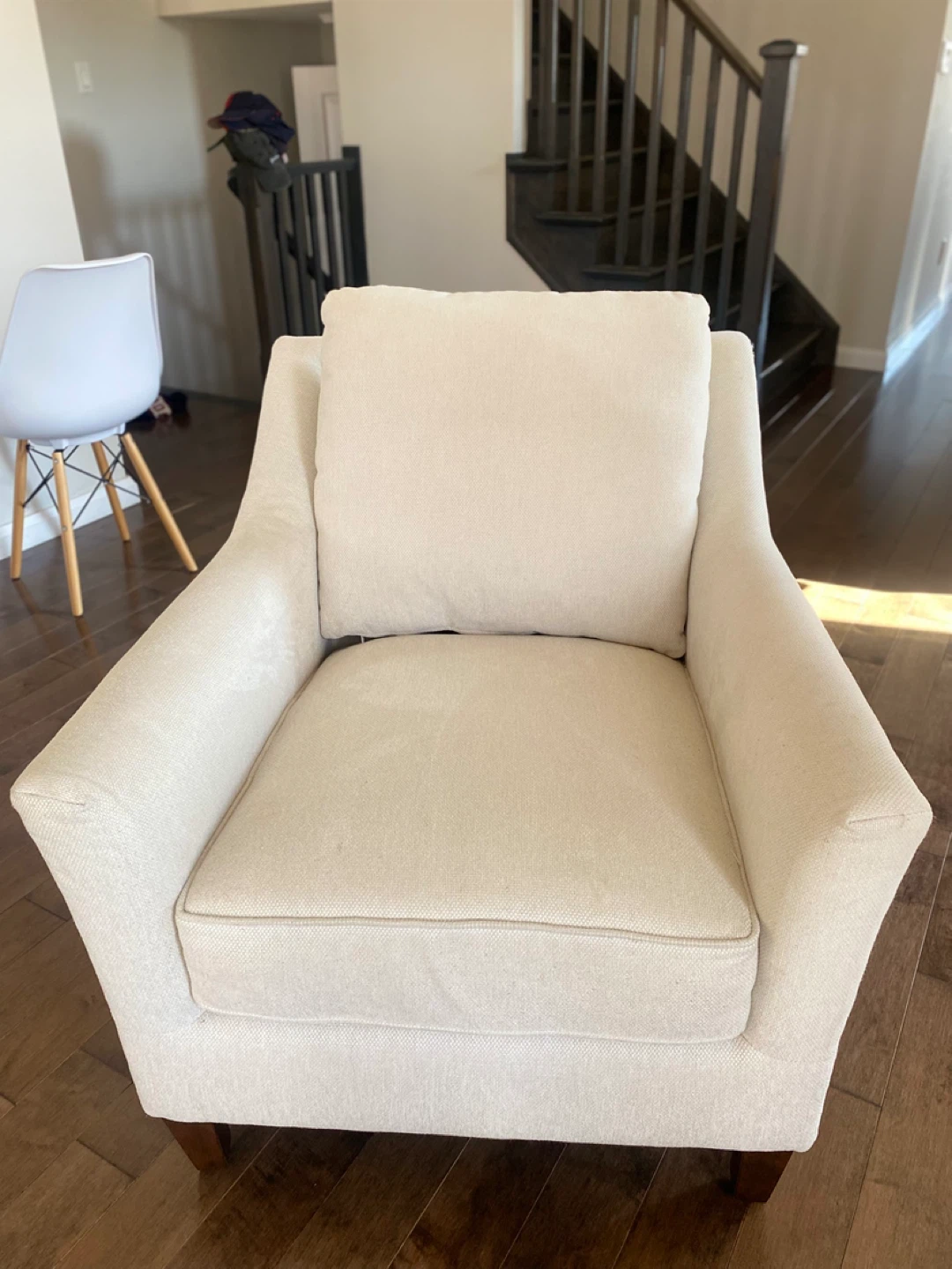 3-Seater Fabric Sofa, Accent Chair (Armchair) - photo 4