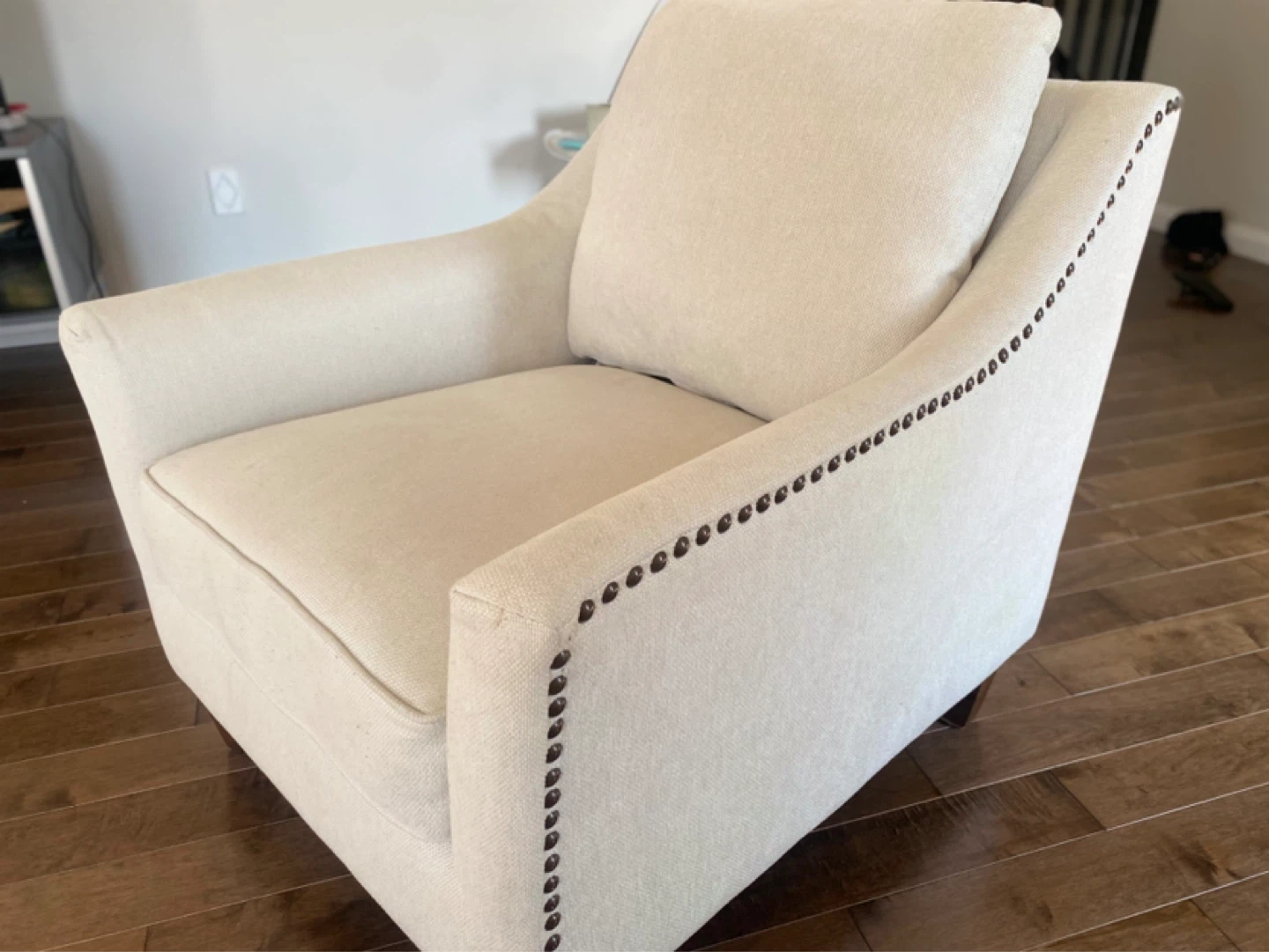 3-Seater Fabric Sofa, Accent Chair (Armchair) - photo 5