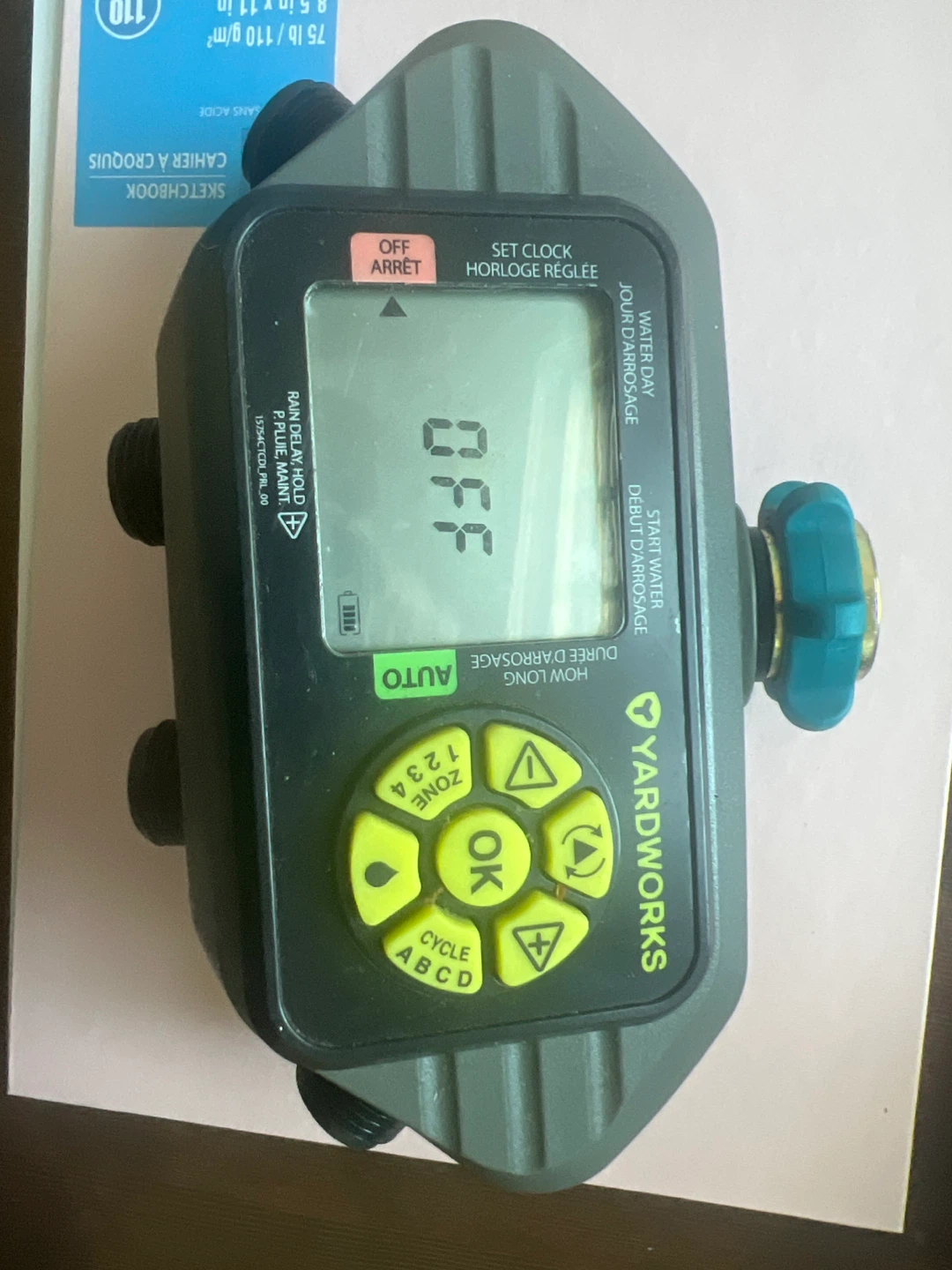 Yardworks Automatic Water Timer