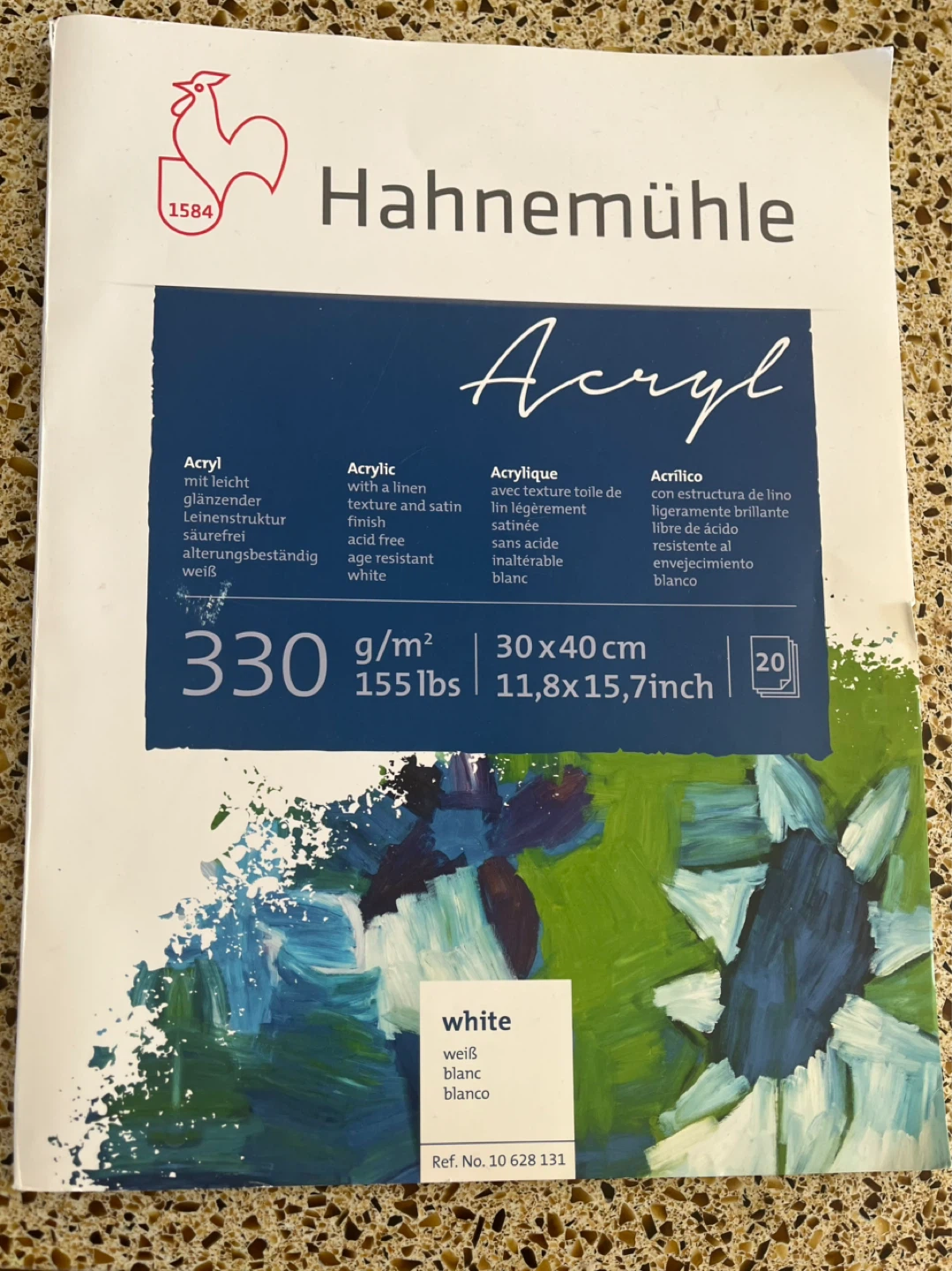 Hahnemühle Acrylic Paper 330gsm 30x40cm White