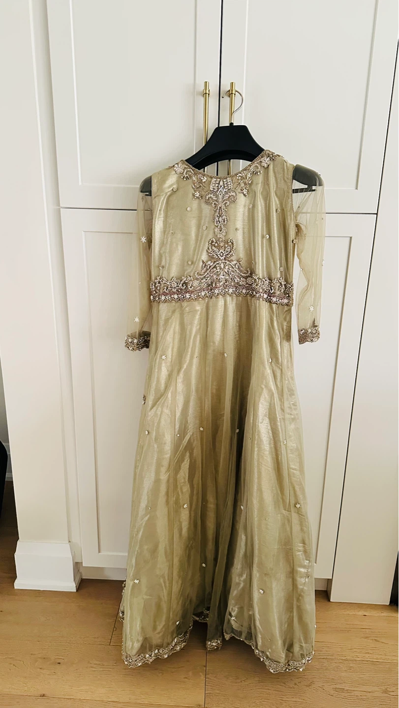 Embellished Maxi Dress - Gold - photo 3