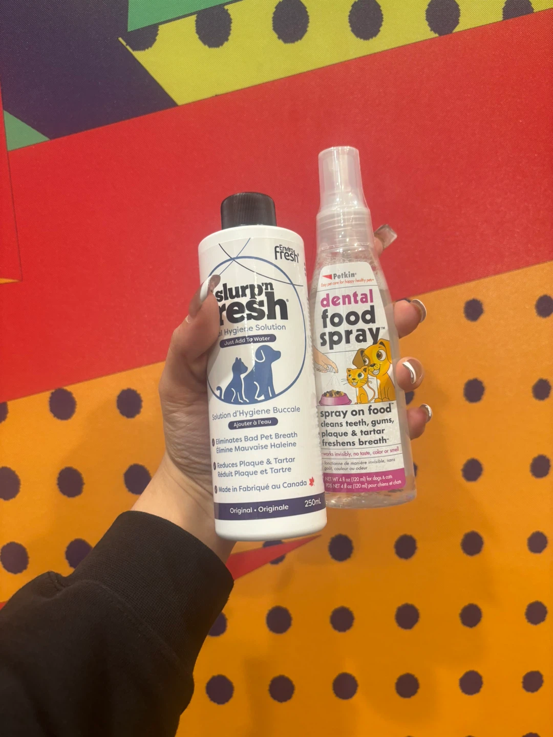 Petkin Dental Food Spray for Dogs & Cats