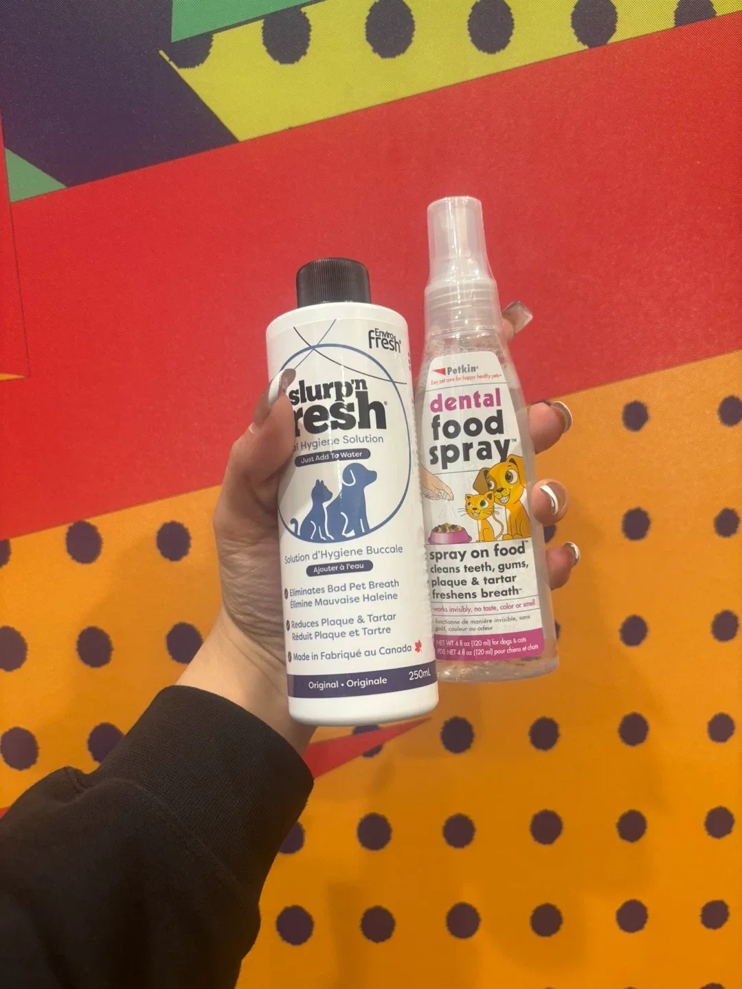 Petkin Dental Food Spray for Dogs & Cats