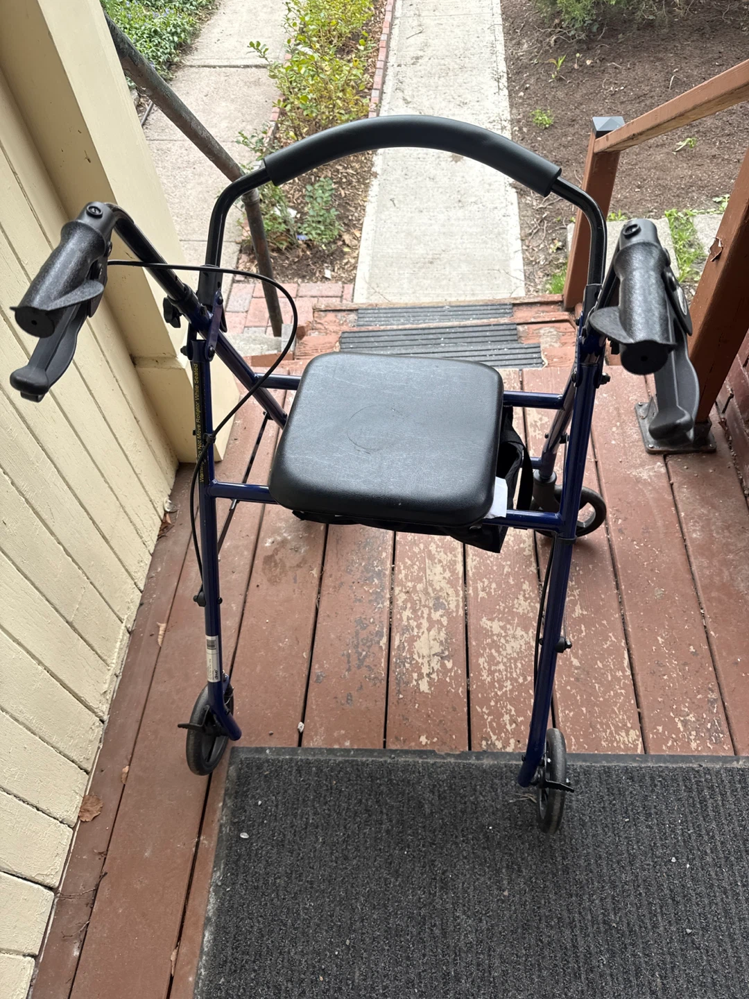 Drive Blue Walker with Seat