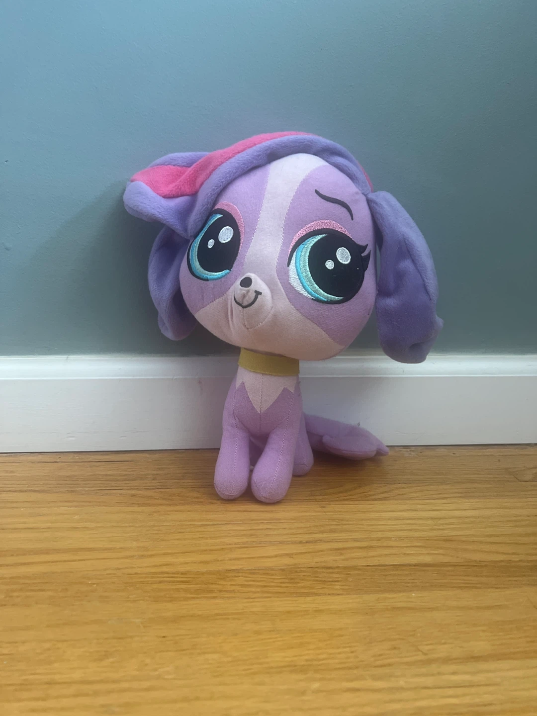 Lps purple dog plush (Zoe)