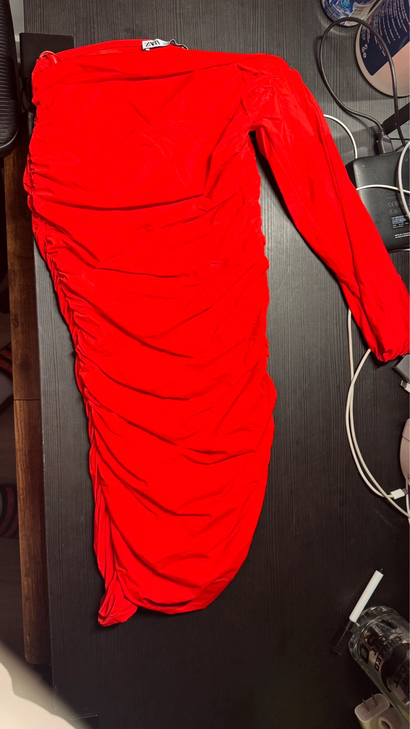 ZARA Dresses - Red & Grey - photo 2
