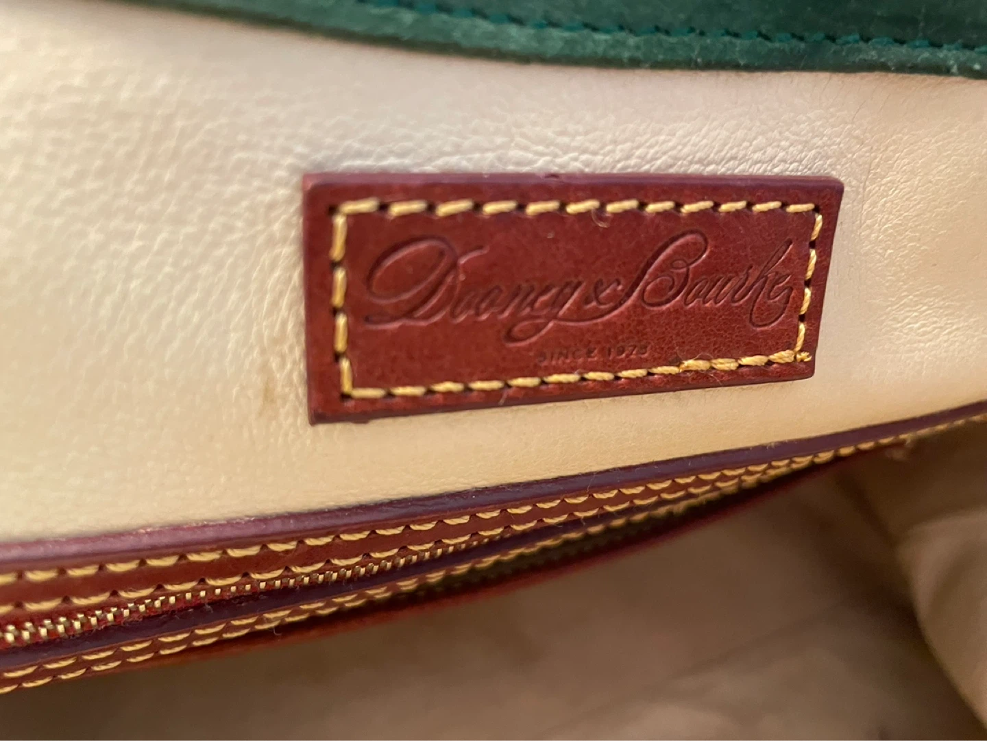 Dooney & Bourke Brown Leather Satchel Bag - photo 3
