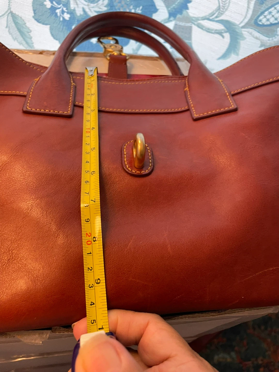 Dooney & Bourke Brown Leather Satchel Bag - photo 2